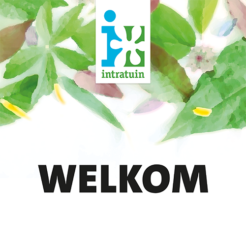 Paneel: 950 x 950 mm. Welkomsbord